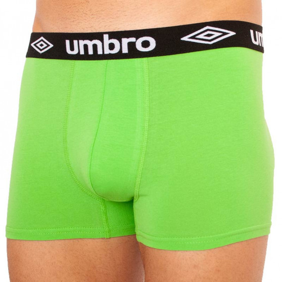 3PACK Umbro miesten bokserit moniväriset shortsit moniväriset (UMUM0241 CH)