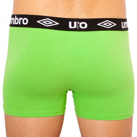 3PACK Umbro miesten bokserit moniväriset shortsit moniväriset (UMUM0241 CH)