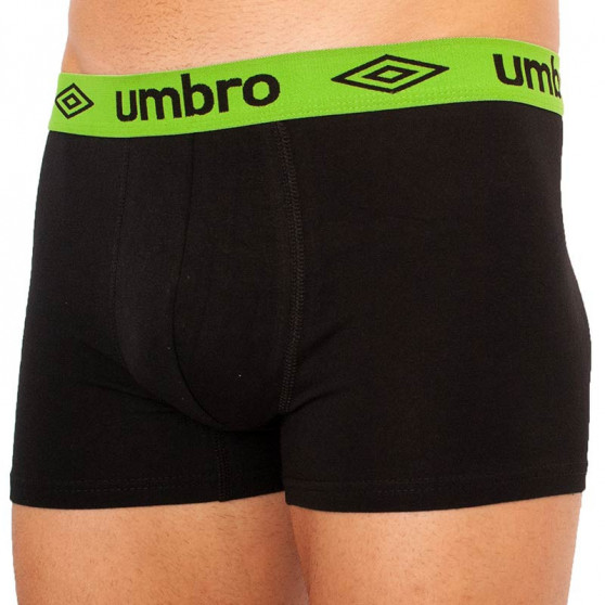 3PACK Umbro miesten bokserit moniväriset shortsit moniväriset (UMUM0241 CH)