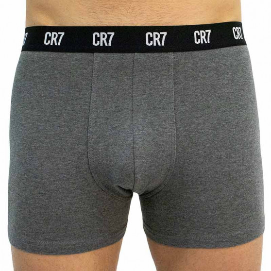 3PACK CR7 miesten bokserit moniväriset shortsit moniväriset (8110-49-2712)