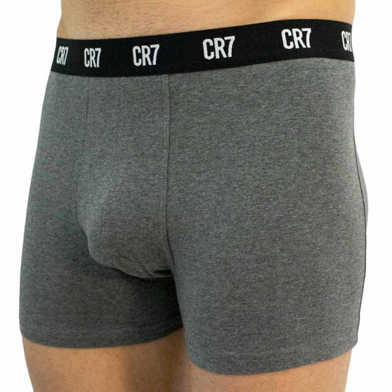 3PACK CR7 miesten bokserit moniväriset shortsit moniväriset (8110-49-2712)