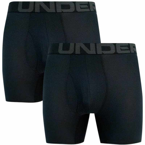 2PACK Under Armour miesten bokserit mustat (1363619 001)