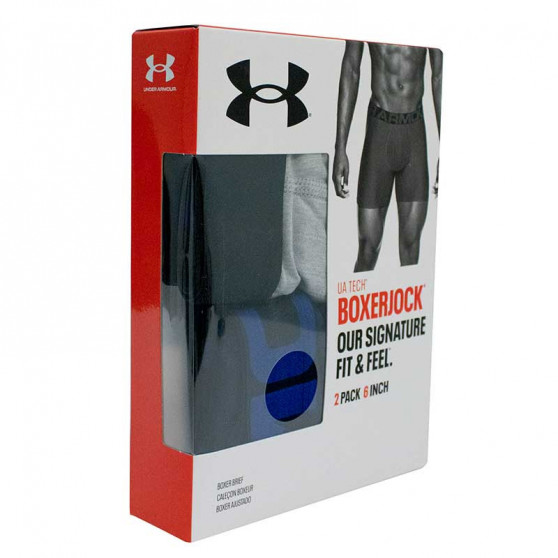 2PACK Under Armour miesten bokserit mustat (1363619 001)