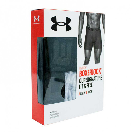 2PACK Under Armour miesten bokserit harmaat (1363622 011)