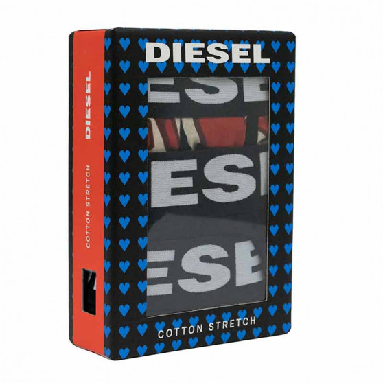 3PACK Diesel miesten bokserit moniväriset shortsit moniväriset (00ST3V-0SBAS-E5329)