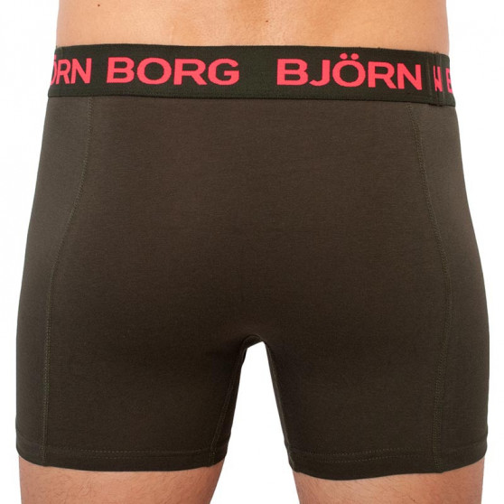 3PACK Bjorn Borg miesten bokserit moniväriset shortsit moniväriset (2031-1031-72731)