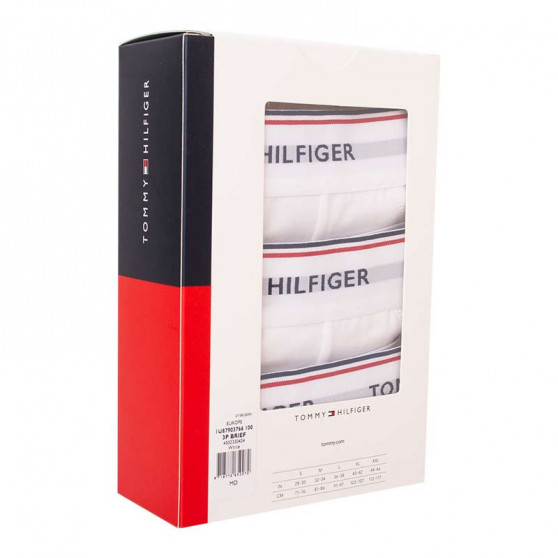 3PACK Tommy Hilfiger miesten alushousut valkoinen (1U87903766 100)