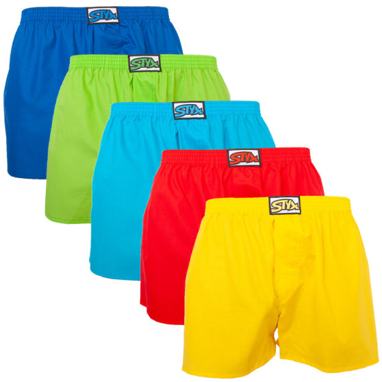 5PACK Styx miesten bokserishortsit klassiset joustavat moniväriset (A96769646869)