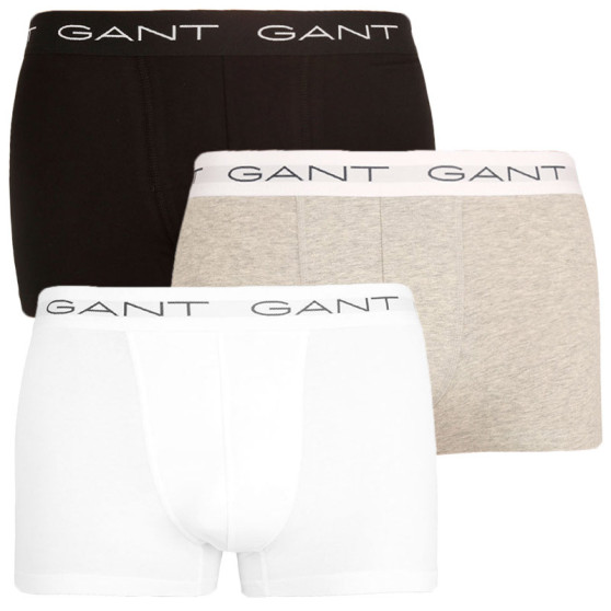 3PACK Gant miesten bokserit moniväriset shortsit moniväriset (3003-93)