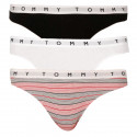 3PACK Tommy Hilfiger naisten stringit moniväriset (UW0UW02521 0W2)