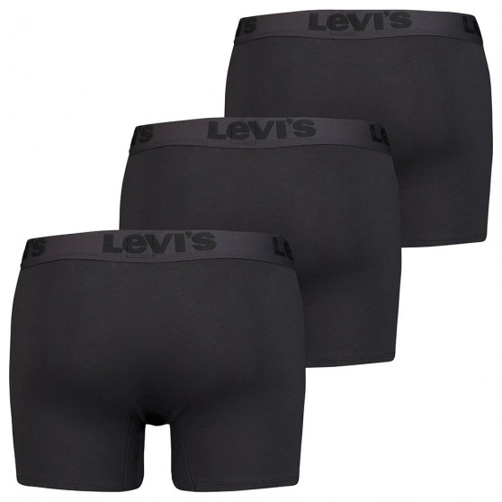 3PACK Levis miesten bokserit mustat (905045001 001)