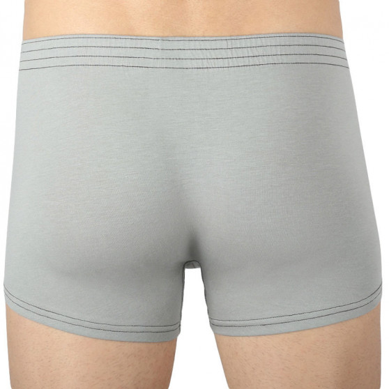 Styx Miesten bokserit classic rubber vaaleanharmaat boxershortsit (Q1062)