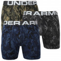 3PACK Under Armour miesten bokserit moniväriset ylisuuret moniväriset shortsit (1363615 002)