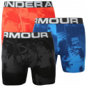 3PACK Under Armour miesten bokserit moniväriset ylisuuret moniväriset shortsit (1363615 003)