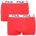 2PACK Fila miesten bokserit punaiset (FU5016/2-118)