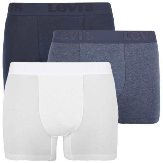 3PACK Levis miesten bokserit moniväriset shortsit moniväriset (905045001 009)