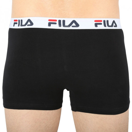 2PACK Fila miesten bokserit mustat (FU5016/2-200)