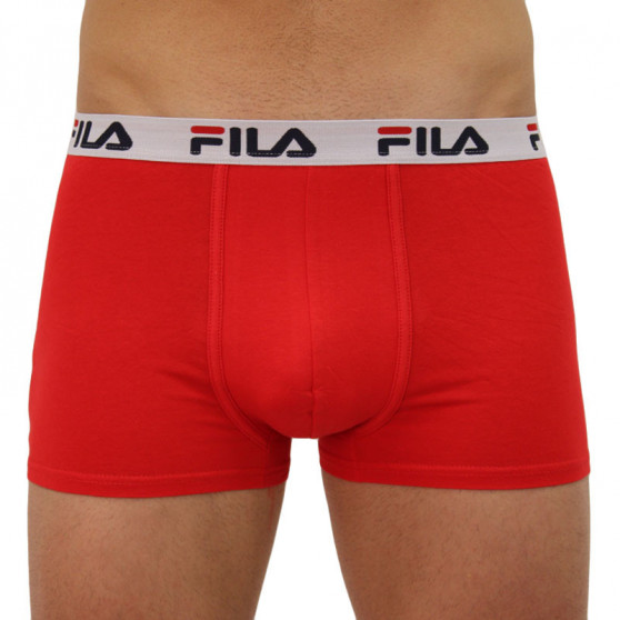 2PACK Fila miesten bokserit punaiset (FU5016/2-118)