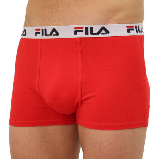 2PACK Fila miesten bokserit punaiset (FU5016/2-118)