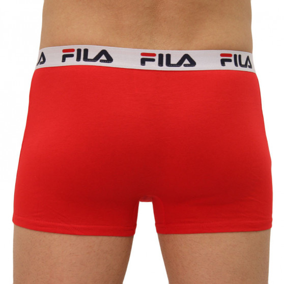 2PACK Fila miesten bokserit punaiset (FU5016/2-118)