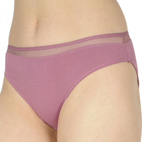 2PACK Lama naisten pikkuhousut violetti (L-1284 BI)