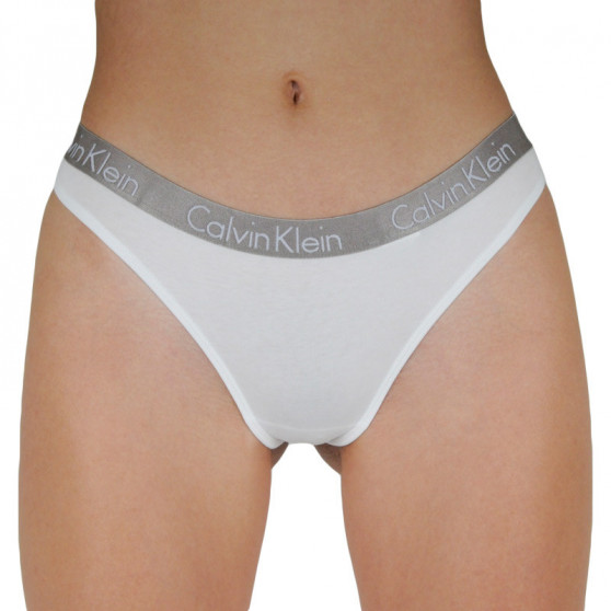 3PACK Calvin Klein naisten stringit moniväriset (QD3560E-T7W)