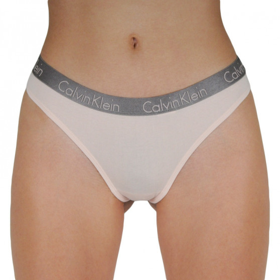 3PACK Calvin Klein naisten stringit moniväriset (QD3560E-T7W)