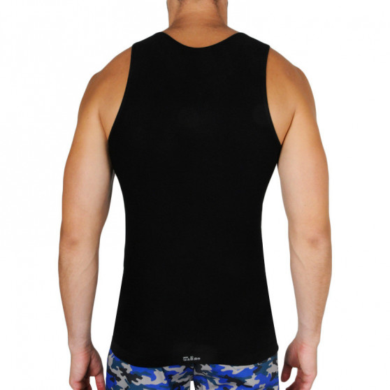 Gino Miesten tank top bambu musta (58008)