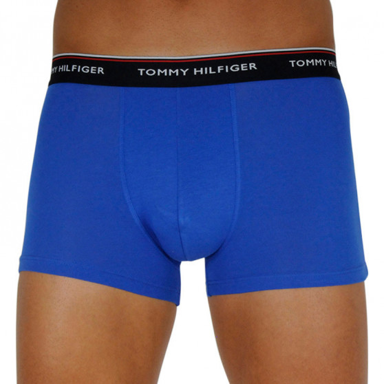 3PACK Tommy Hilfiger miesten bokserit moniväriset shortsit moniväriset (1U87903842 0V0)