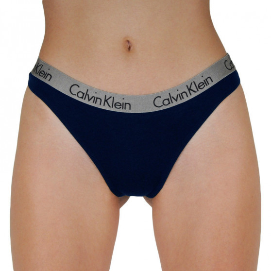 3PACK Calvin Klein naisten stringit moniväriset (QD3560E-T7W)