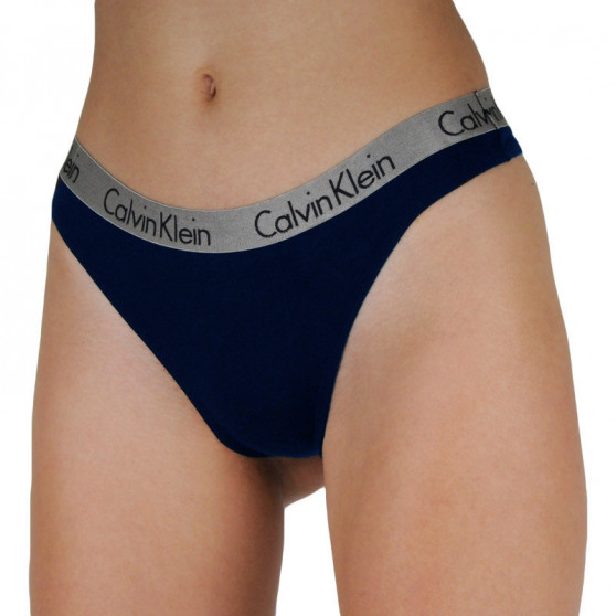 3PACK Calvin Klein naisten stringit moniväriset (QD3560E-T7W)