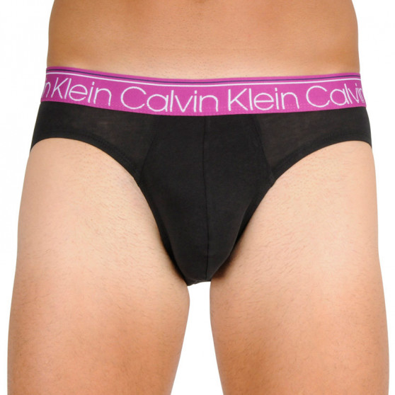 3PACK Calvin Klein miesten alushousut musta (NB2415A-T6D)