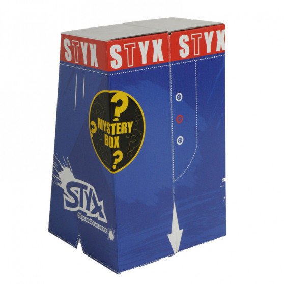 3PACK  MYSTERY BOX - naisten bokserishortsit klassiset joustavat moniväriset monivärinen Styx