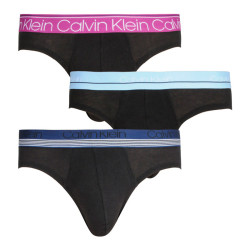 3PACK Calvin Klein miesten alushousut musta (NB2415A-T6D)