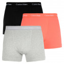 3PACK Calvin Klein miesten bokserit moniväriset shortsit moniväriset (U2662G-P1X)