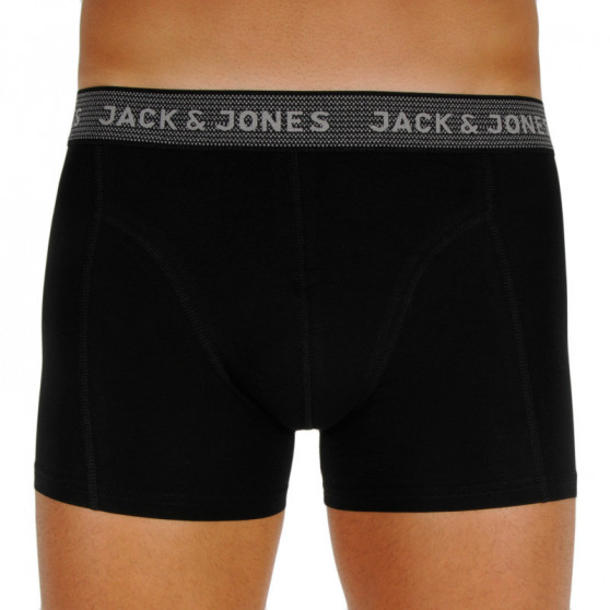 3PACK Jack and Jones miesten bokserit mustat (12127816 - asphalt)