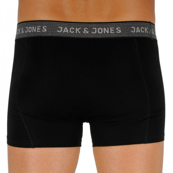 3PACK Jack and Jones miesten bokserit mustat (12127816 - asphalt)