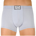 Styx Miesten bokserit classic rubber vaaleanharmaat boxershortsit (Q1067)