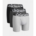 3PACK Under Armour miesten bokserit moniväriset ylisuuret moniväriset shortsit (1363617 012)