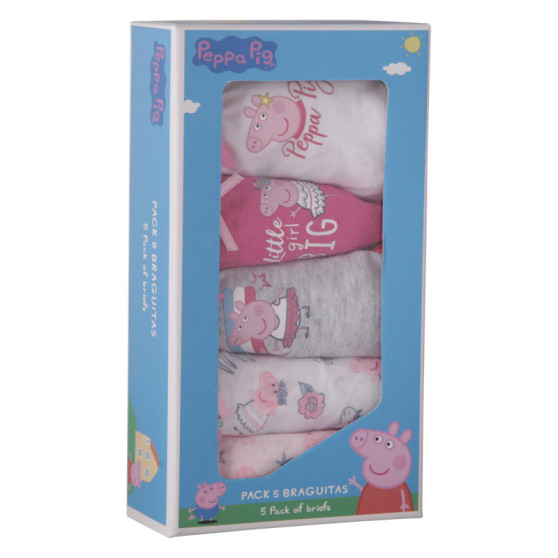 5PACK Cerdá tyttöjen pikkuhousut Peppa Pig monivärinen (2200007752)