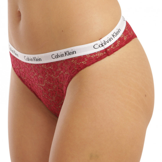 3PACK Calvin Klein Naisten brasilialaiset pikkuhousut moniväriset (QD3925E-W5G)