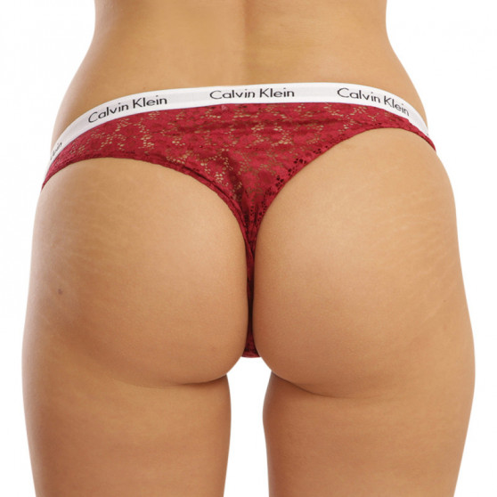 3PACK Calvin Klein Naisten brasilialaiset pikkuhousut moniväriset (QD3925E-W5G)