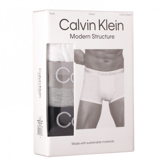 3PACK Calvin Klein miesten bokserit moniväriset shortsit moniväriset (NB2970A-UW5)