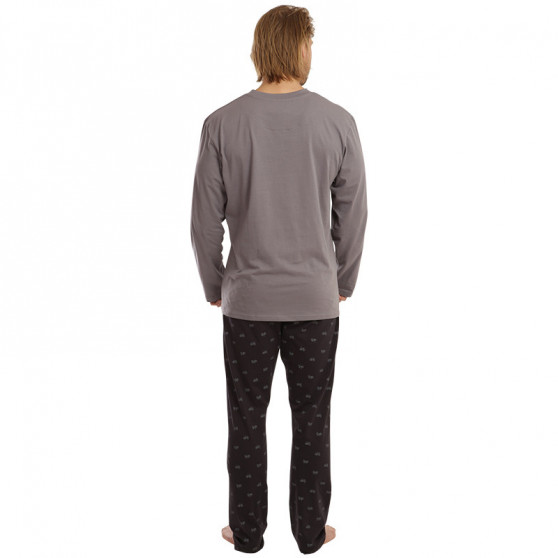 Gino Miesten pyjama harmaa (79107)