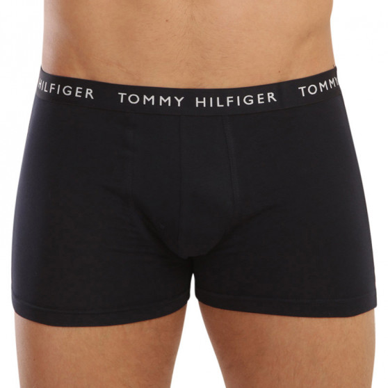 3PACK Tommy Hilfiger miesten bokserit tummansiniset shortsit (UM0UM02203 0SF)