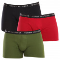 3PACK Tommy Hilfiger miesten bokserit moniväriset shortsit moniväriset (UM0UM02203 0XI)