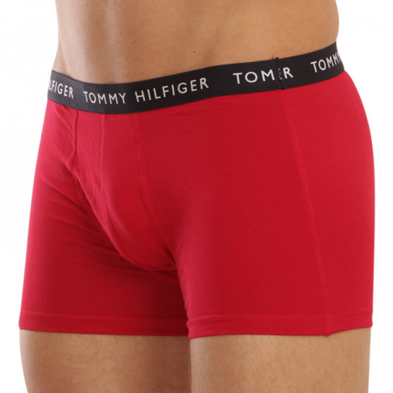 3PACK Tommy Hilfiger miesten bokserit moniväriset shortsit moniväriset (UM0UM02203 0XI)