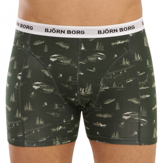 5PACK Bjorn Borg miesten bokserit moniväriset shortsit moniväriset (10000814-MP001)