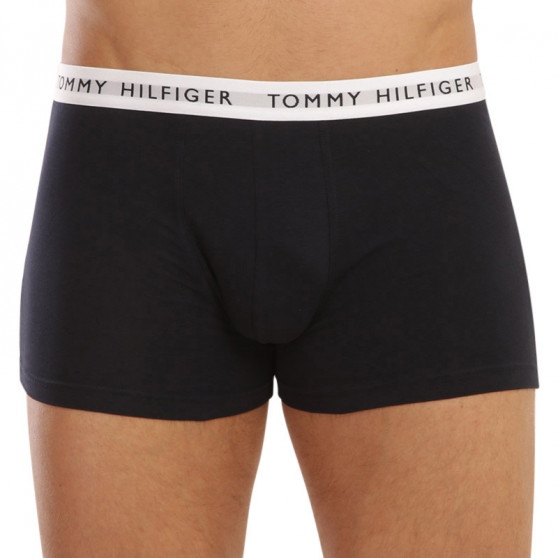 3PACK Tommy Hilfiger miesten bokserit tummansiniset shortsit (UM0UM02324 0SE)