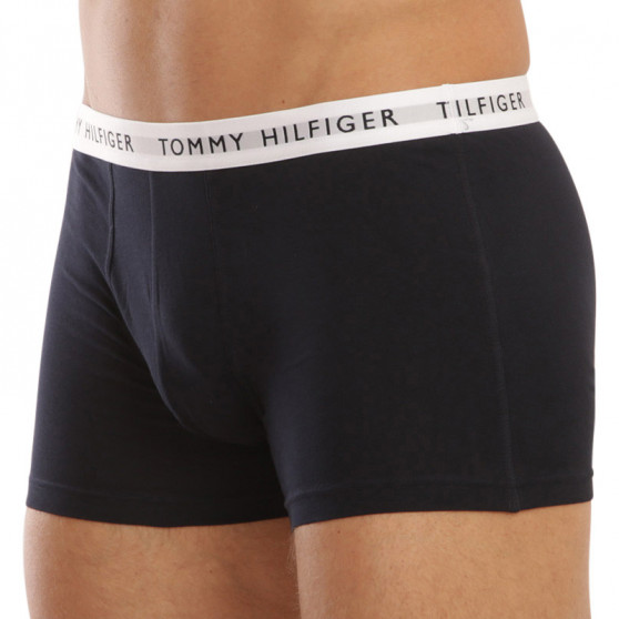 3PACK Tommy Hilfiger miesten bokserit tummansiniset shortsit (UM0UM02324 0SE)